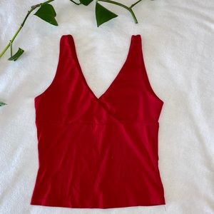 express classy red tank
